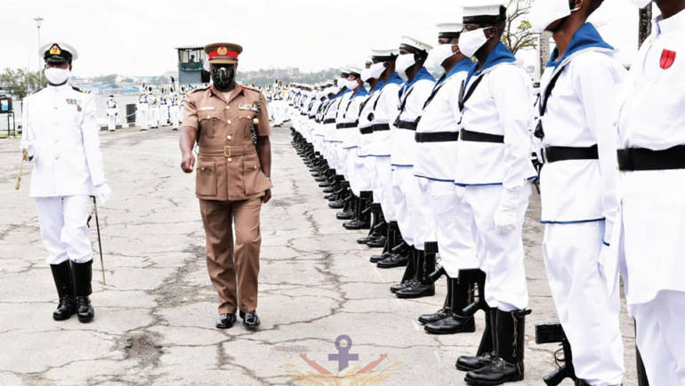 GEN ROBERT KIBOCHI VISITS THE KENYA NAVY