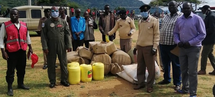 Kenya Air Force Assist In West Pokot Rescue Operations