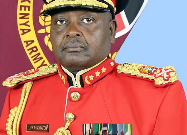 Lt Gen Walter R Koipaton MGH CBS OGW ‘ndc’ (K) ‘psc’ (TZ)