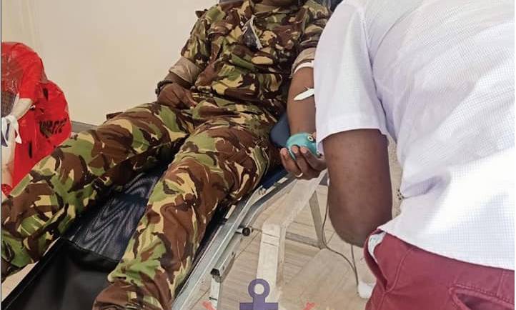KDF BLOOD DONATION DRIVE