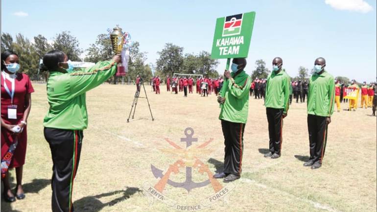 GO HOIST KDF FLAG HIGH GLOBALLY” CS JUMA URGES KDF ATHLETES