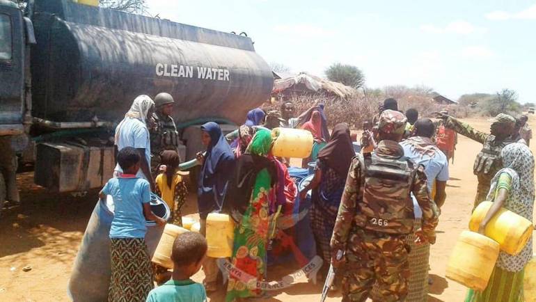 KDF TROOPS STEP UP HUMANITARIAN EFFORTS IN SOMALIA