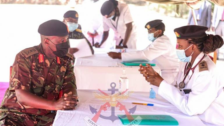 CDF LEADS KAHAWA GARRISON IN COVID-19 VACCINATION DRIVE