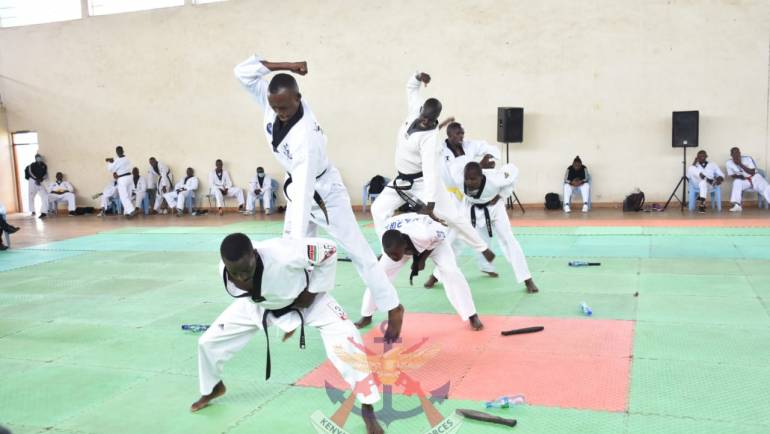 KENYA DEFENCE FORCES HOLDS TAEKWONDO CHAMPIONSHIP