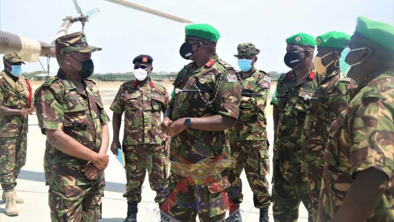 KDF DELIVERS COVID-19 VACCINES FOR TROOPS IN SOMALIA