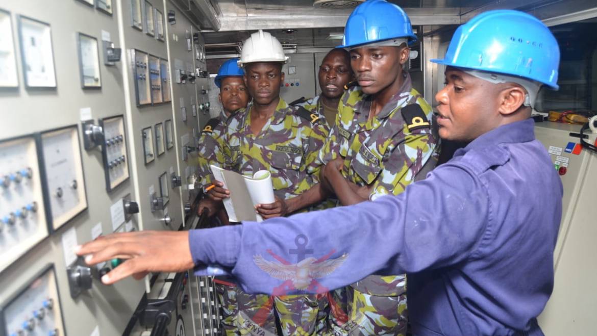 KENYA NAVY TRAINING CRUISE COMPLETES THE FIRST LEG