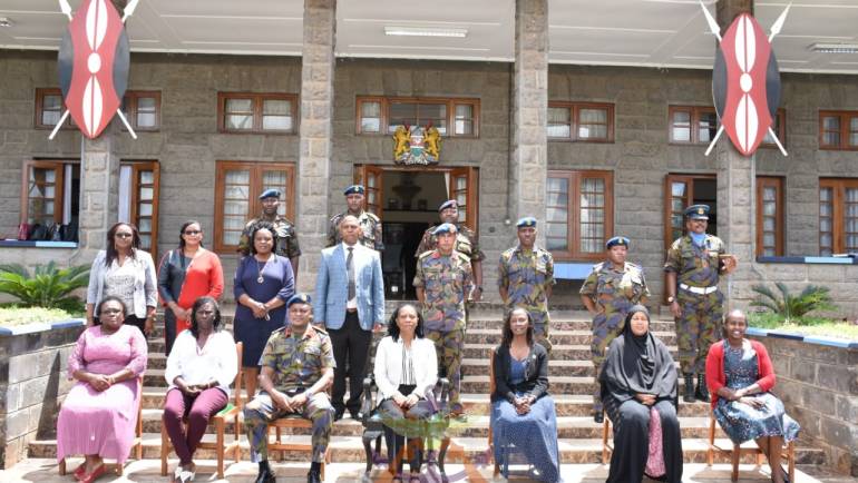 MILITARY WIVES ASSOCIATION VISIT MOI AIR BASE SCHOOLS AND MEDICAL CENTER