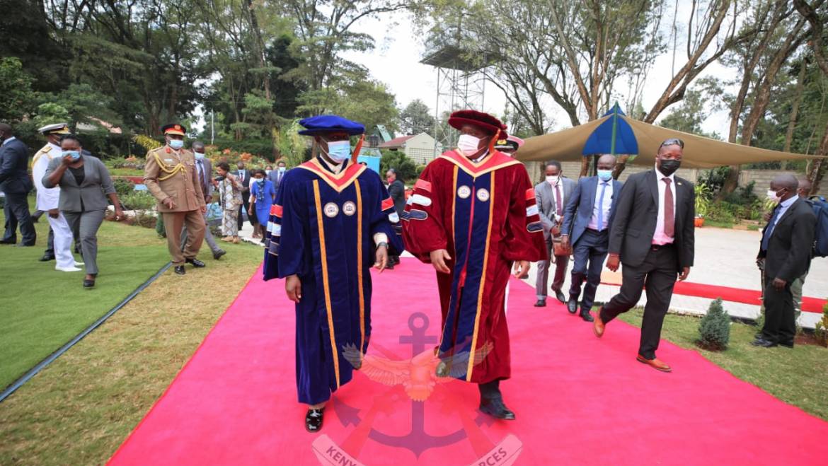 NATIONAL DEFENCE UNIVERSITY (NDU-K) CHARTER AWARD AND GRADUATION CEREMONY
