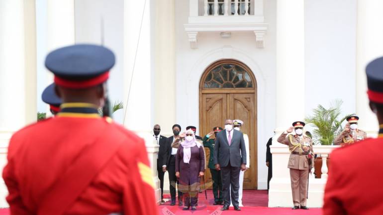 A TWO-DAYS STATE VISIT BY TANZANIAN PRESIDENT IN KENYA