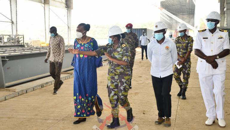 DEFENCE CABINET SECRETARY OVERSEES THE HANDING OVER CEREMONY OF A MULTI-FUNCTION DRILL FACILITY TO THE KENYA NAVY