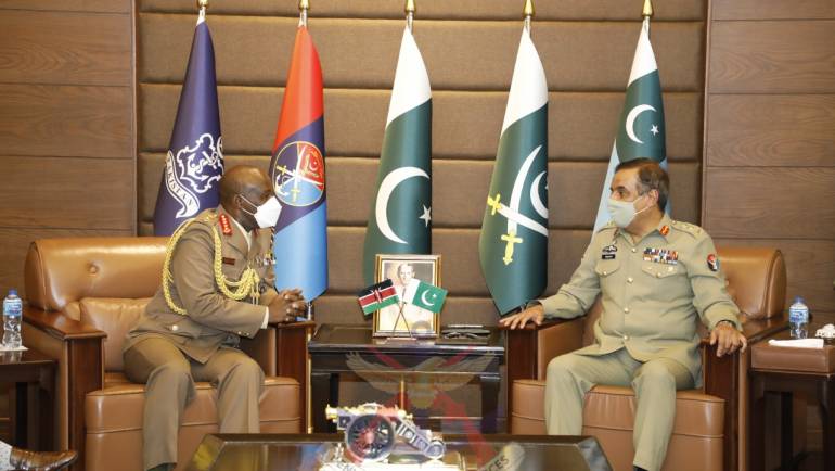 GENERAL R KIBOCHI VISITS NAVAL HEADQUARTERS, ISLAMABAD
