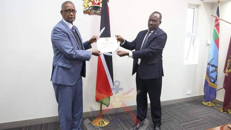 MINISTRY OF DEFENCE GETS RECOGNITION FOR UPHOLDING NATIONAL COHESION AND VALUES