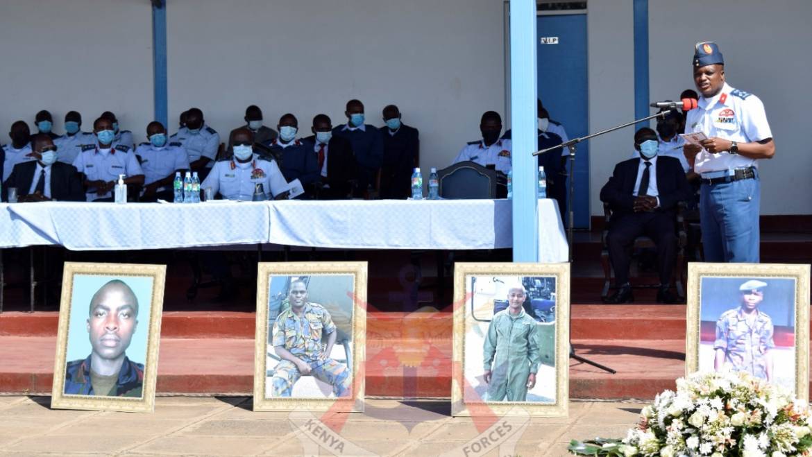 KAF HOLDS REQUIEM MASS FOR FALLEN HEROES OF CHOPPER CRASH