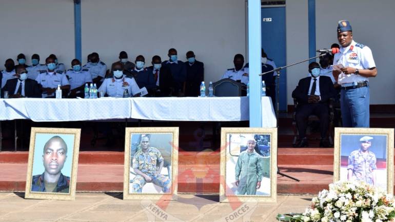 KAF HOLDS REQUIEM MASS FOR FALLEN HEROES OF CHOPPER CRASH