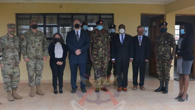 KDF TROOPS TRAIN ON COUNTERING WEAPONS OF MASS DESTRUCTION 