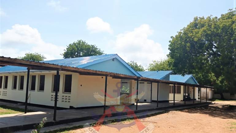 KDF RENOVATES KIUNGA HEALTH CENTRE  