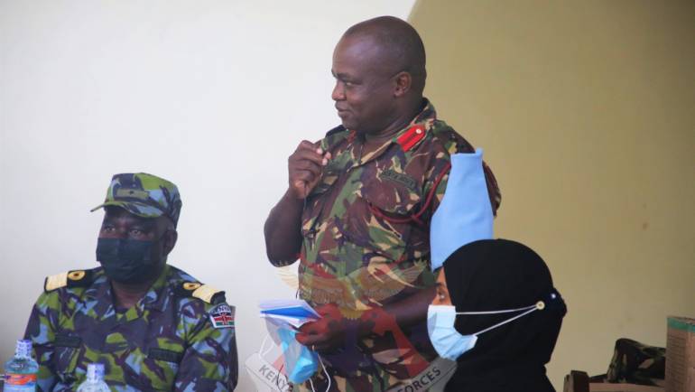 KDF DONATES MEDICAL EQUIPMENT AND PHARMACEUTICAL SUPPLIES TO FAZA HOSPITAL AND MBWAJUMWALI HEALTH CENTRE IN LAMU COUNTY