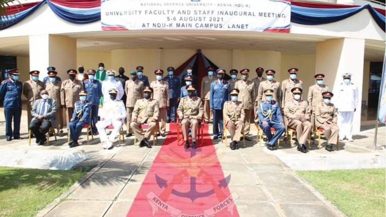 NDU-K HOLDS INAUGURAL WORKSHOP AT KMA