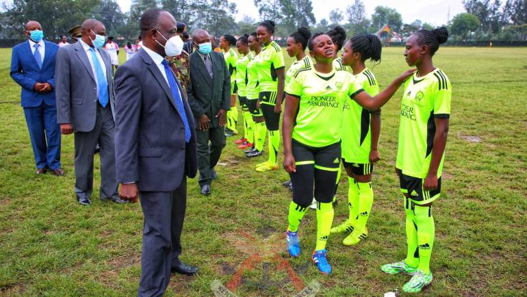 CHIEF OF DEFENCE FORCES WOMEN BORA CUP KICKS OFF