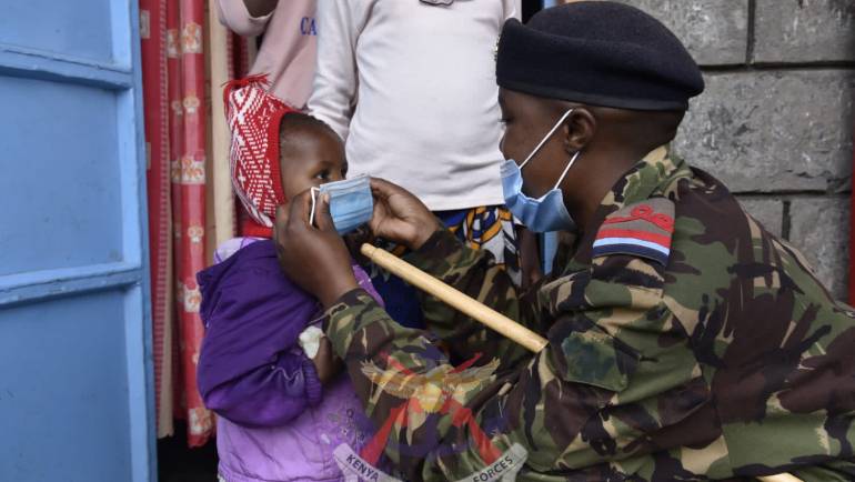 COMMUNITY SERVICE BY THE KENYA MILITARY ACADEMY