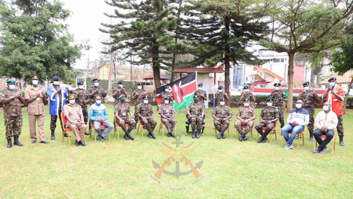 NATIONAL FLAG HANDOVER TO THE 58th WORLD MILITARY BOXING CHAMPIONSHIP.