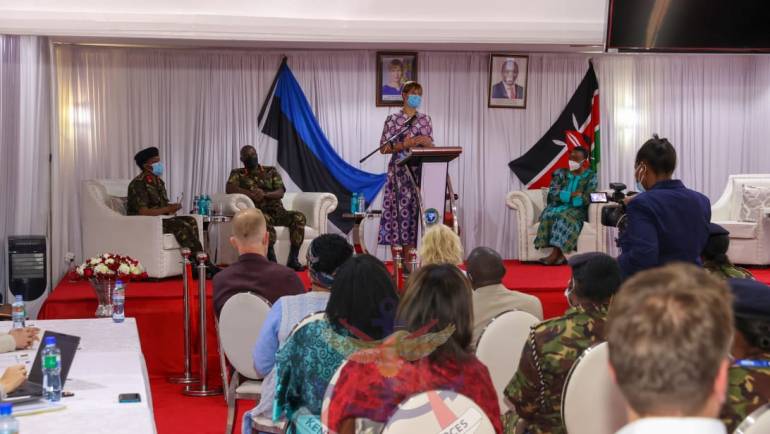 H.E KERSTIN KALJULAID PRESIDENT OF THE REPUBLIC OF ESTONIA VISITS IPSTC