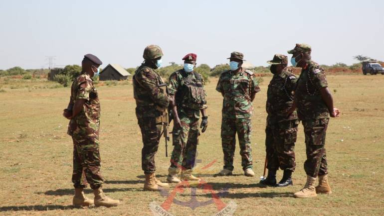 GOC WESTCOM MEETS MUKUTANI LOCALS DURING HIS VISIT TO LAIKIPIA