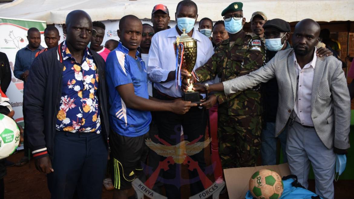 DEFENCE HEADQUARTERS MARKS INTERNATIONAL DAY OF PEACE IN KAWANGWARE,NAIROBI