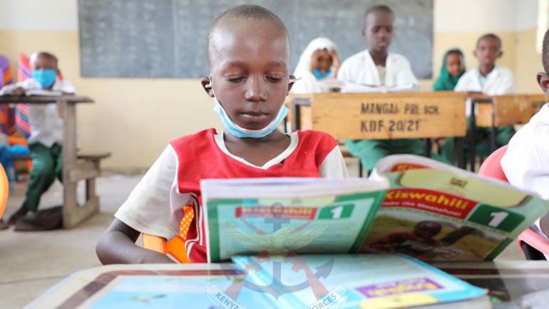 KDF CONSTRUCTS FIRST BOARDING SCHOOL IN LAMU EAST