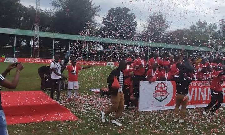 ULINZI STARLETS FC WON THE INAUGURAL FKF WOMEN CUP TOURNAMENT