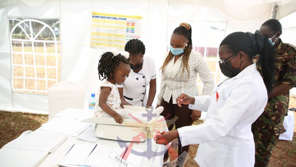 MWAK TAKES MATERNAL HEALTH OUTREACH TO LANG’ATA GARRISON.