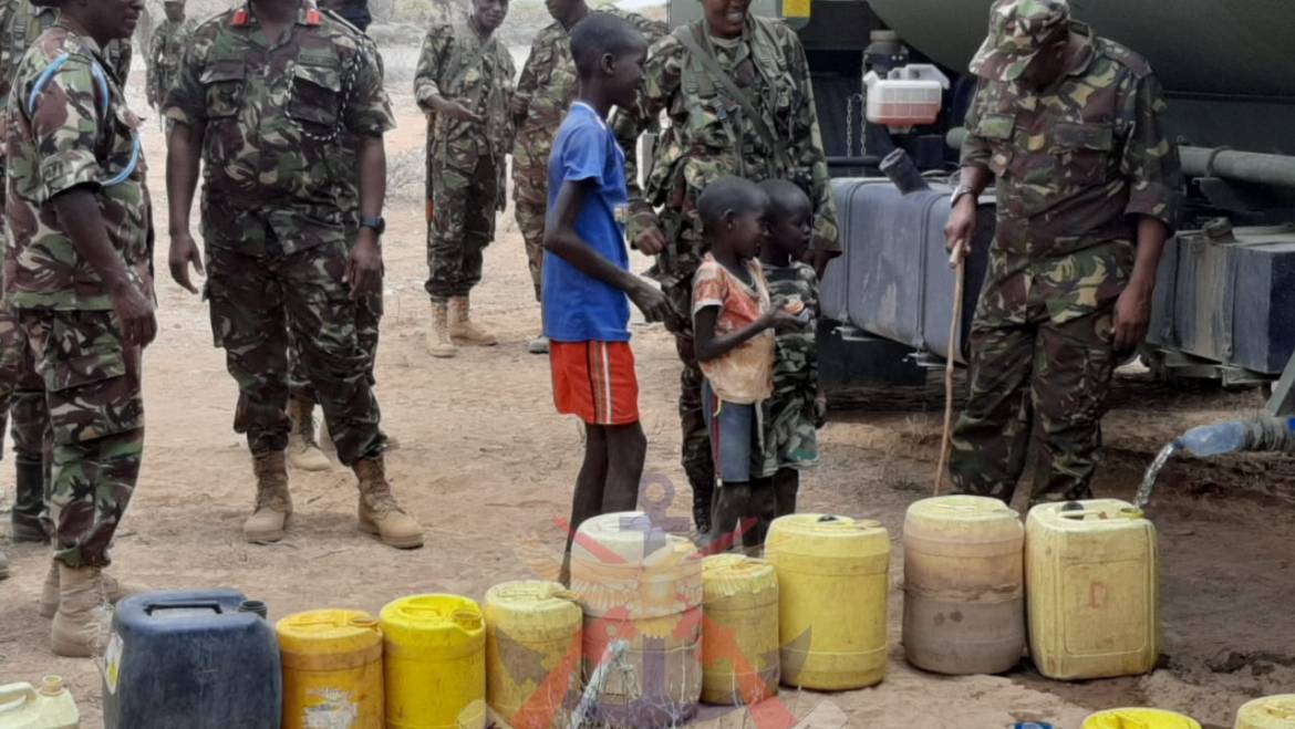 KDF STEPS IN TO ALLEVIATE WATER SHORTAGE IN DROUGHT STRICKEN AREAS