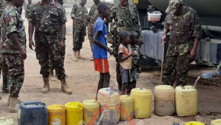 KDF STEPS IN TO ALLEVIATE WATER SHORTAGE IN DROUGHT STRICKEN AREAS