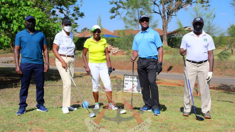 VCDF PRESIDES OVER THE KENYA DEFENCE FORCES GOLF ASSOCIATION PATRON’S PRIZE AWARD CEREMONY
