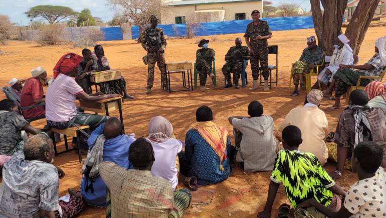KDF PERSONNEL COUNTERING VIOLENT EXTREMISM