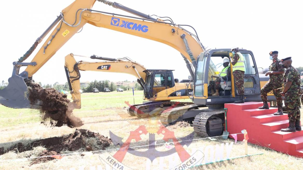 NATIONAL DEFENCE UNIVERSITY-KENYA COMPLEX GROUND-BREAKING