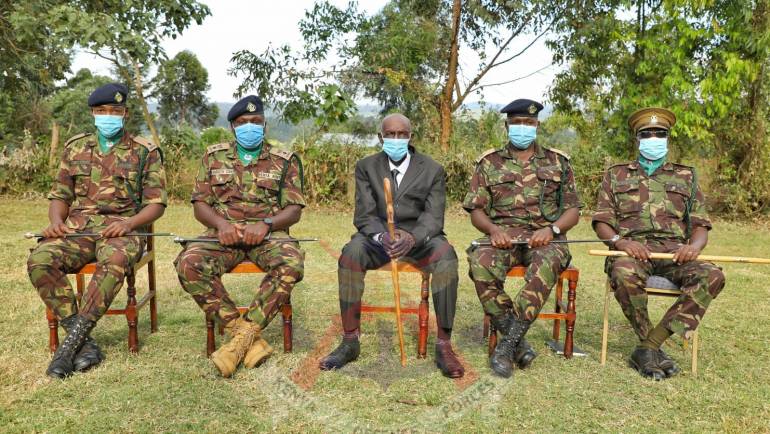 MOMENTS WITH THE FIRST AFRICAN COMMANDING OFFICER