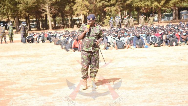 RECRUITS SET TO BEGIN TRAINING