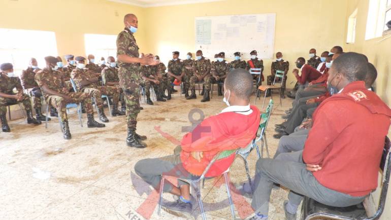KMA COMMUNITY SERVICE AT LANET SECONDARY SCHOOL