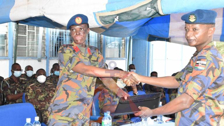 CHANGE OF COMMAND AT THE DEFENCE TECHNICAL COLLEGE