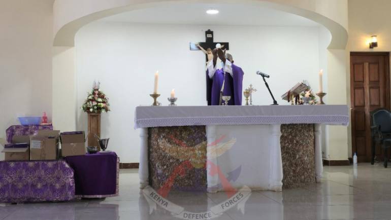 KENYA DEFENCE FORCES OBSERVES ASH WEDNESDAY
