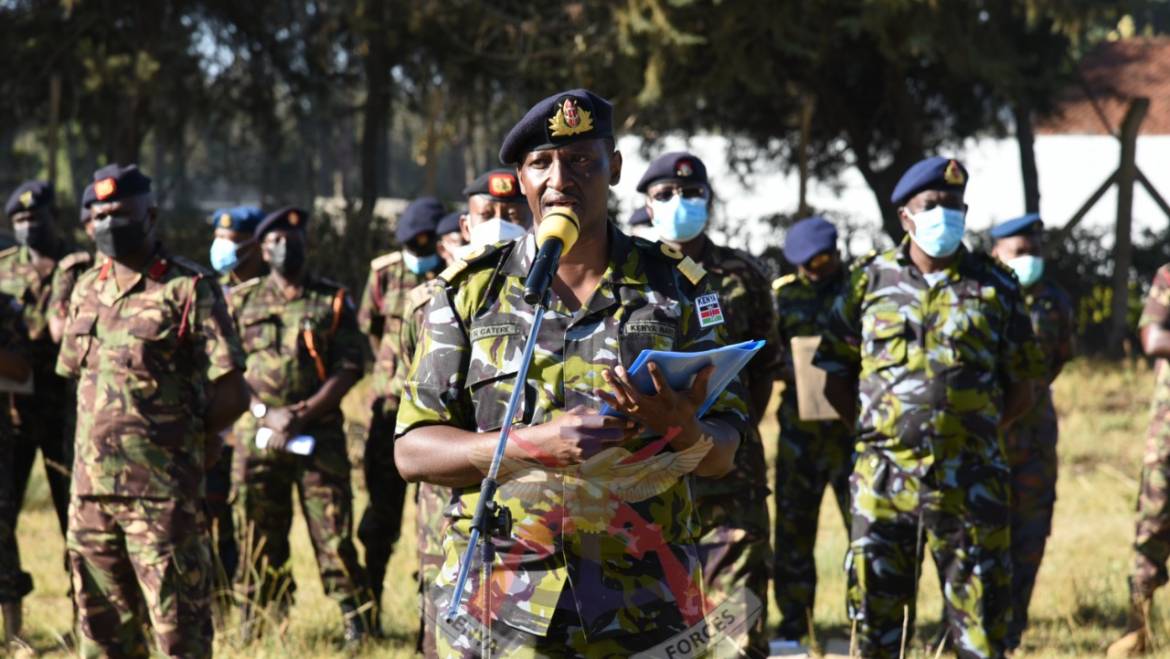 SELECTED GSO CADET CANDIDATES REPORT TO KENYA MILITARY ACADEMY