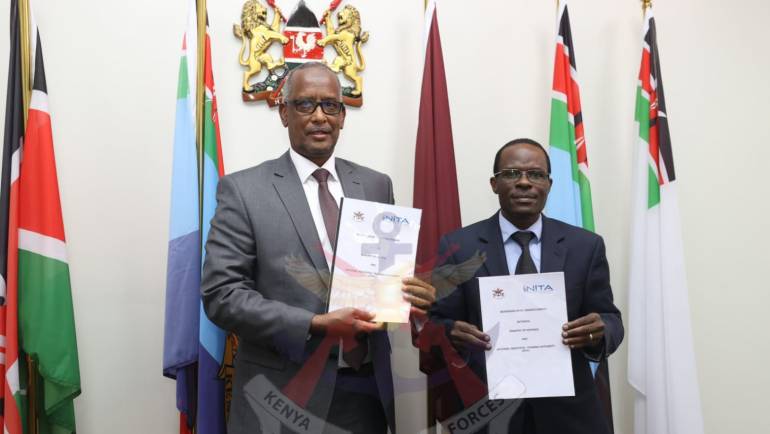 MINISTRY OF DEFENCE SIGNS MOU WITH NITA