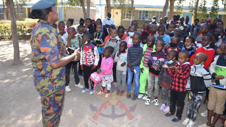 KENYA AIR FORCE MENTORS YOUTH