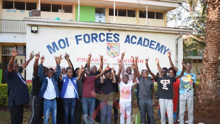 KENYA AIR FORCE PRIMARY SCHOOLS EXCEL IN KCPE