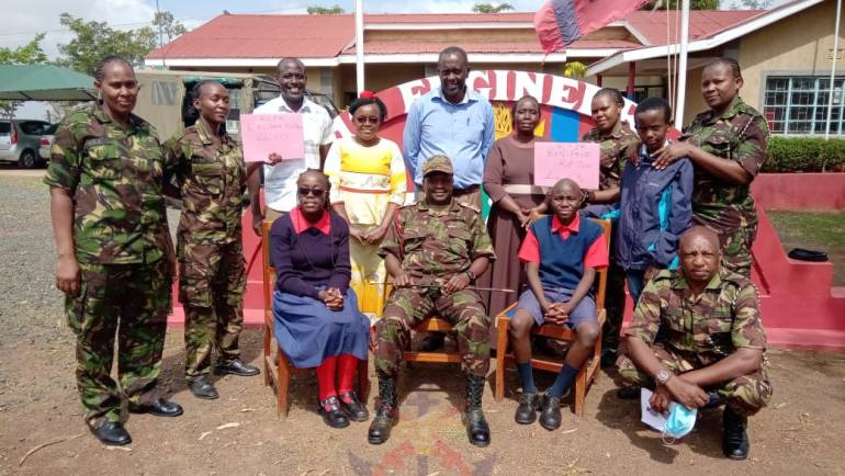 THIKA BARRACKS PRIMARY SCHOOL PRODUCES BEST TWO STUDENTS IN KENYA ARMY SPONSORED SCHOOLS