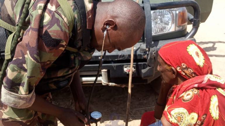 KDF CONDUCTS COMMUNITY OUTREACH IN TABDA, SOMALIA