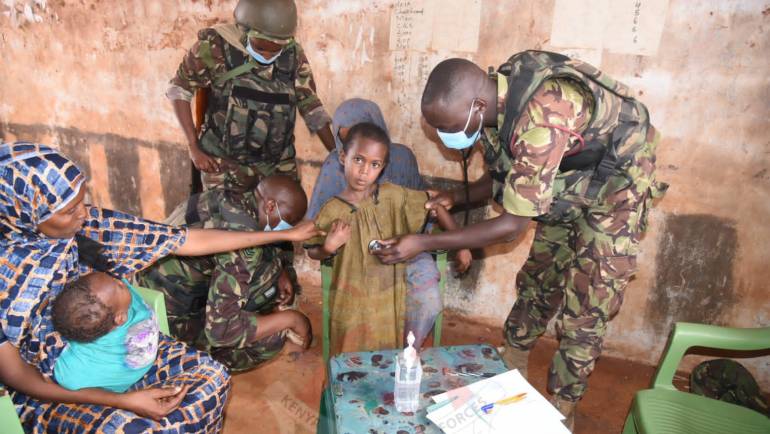 KDF OUTREACH IN WAJIR