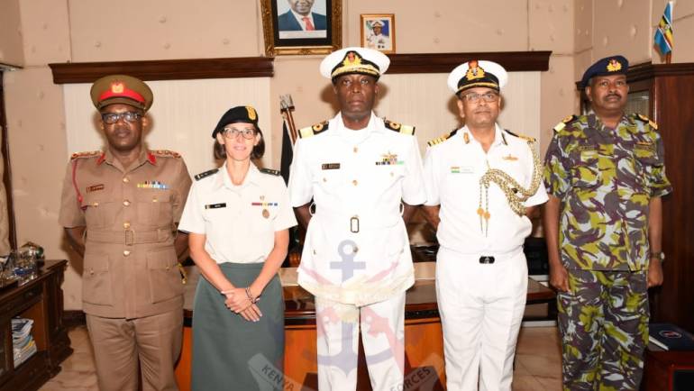 DEFENCE ATTACHÉ ASSOCIATION OF KENYA VISITS KENYA NAVY