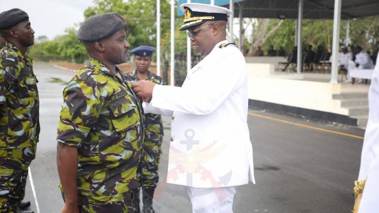 KENYA NAVY BASE MANDA BAY HOLDS FIRST COMMANDER’S DIVISION